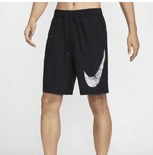 Nike Dri-FIT New Men's Versatile Unlined Woven Casual Sports Lightweight Training Shorts HQ1578-010 - Black - View 1