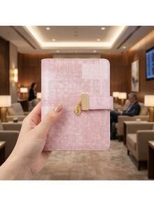 Pomelo Best Pink Plaid RFID Blocking Passport Cover Multi Card Slot Travel Wallet For Women, Passport Holder - Multicolor - View 11