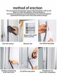 2/4PCS/157.5/314.9 Inch Door And Window Sealing Strip Soundproof Door And Window Foam Backing Soundproof Sealing Tape Dustproof Sealing Strip - Multicolor - View 7