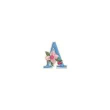 1/26pcs Computer Embroidered Floral Multi-Color English Letter A-Z Badge Patch, Clothing Accessory Decorative Patch With Back Adhesive Embroidery Fabric - Multicolor - View 83