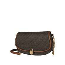 Michael Kors Mila 印花女款單肩斜挎包 35T5GIMM8B 棕色 - 棕色35T5GIMM8B BROWN - 查看 3