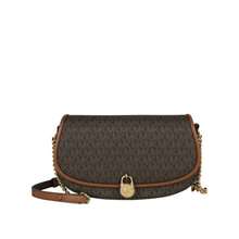 Michael Kors Mila 印花女款單肩斜挎包 35T5GIMM8B 棕色 - 棕色35T5GIMM8B BROWN - 查看 10