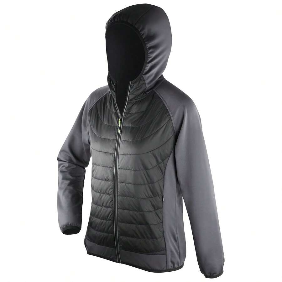 Spiro Womens/Ladies Zero Gravity Jacket - Black/Charcoal - View 1