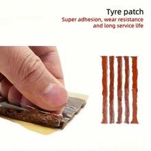 23pcs Car Tire Repair Kit, Emergency Tire Patch Tool Set, Suitable For Car/Motorcycle/Electric Vehicle Vacuum Tire Repair, Puncture Emergency Tire Strip Glue Repair Tool - Multicolor - View 8