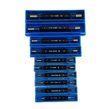 Futchoy 10 Pcs UNC/UNF Thread Plug Gage Gauge Set Double End Go And No Go H28 SKD11 - A - View 6