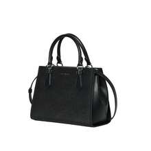 Michael Kors Marilyn 素色單肩斜挎手提包 35F5S6AS2L 黑色 - 黑色35F5S6AS2L BLACK - 查看 3