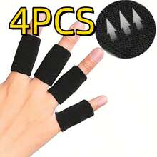 Finger Compression Sleeves/Highly Elastic And Breathable/Soft And Comfortable/Suitable For Basketball, Volleyball, Table Tennis Fitness/Can Be Used For Work Finger Cots/A Must For Outdoor Sports - Multicolor - View 13