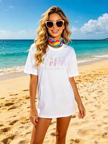 Women T-Shirts - 黑色 - 查看 1