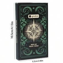 Mini Deck Of Many Things Tarot Cards Fortune Telling Game Cards Party Game - White - View 1