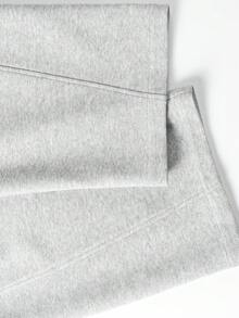 Men's Casual Straight Leg Loose Sweatpants Streetwear Versatile Commute - Grey - View 6