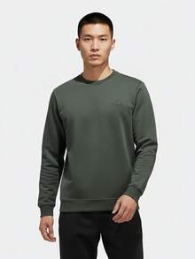 Adidas Sweatshirt Pullover Rajut Pria TH MH SWT KR2506 - Hijau - View 2
