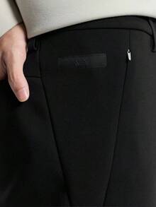 Adidas Men's WUZONG WEN KN P Sports Knit Long Pants KG0842 - Black - View 4