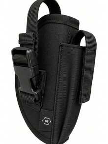 Universal Tactical Pistol Holster + Magazine Pouch - Black - View 8