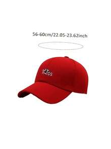 1 Stück Unisex Baseballkappe für Damen und Herren, verstellbar, Outdoor-Sonnenschutz, lässiger Hut, geeignet für Frühling, Herbst, Reisen, Strandparty - Verschiedenfarbig - Übersicht 3