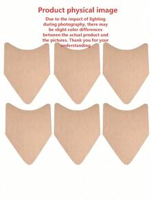 2/10/20pcs Round Invisible Thigh Inner Friction Prevention Patches, Anti-Chafing Thigh Tape, Transparent Skin Protection Patches, Suitable For Women's Inner Thighs And Calves, Comfortable Protection - Multicolor - View 2