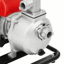 Gasoline Engine Water Pump 2-Stroke Engine Water Pump 43CC Water Transfer Pump  1.25KW/1.7hp - Red and Black - View 11