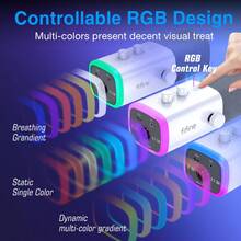 XLR/USB 電競麥克風套組 動圈式電腦麥克風 適合直播與播客 附 BM88 懸臂支架 RGB 電腦麥克風套件 附靜音按鈕與耳機插孔 適合錄音與配音 FIFINE TAM8W - 白色 - 查看 4