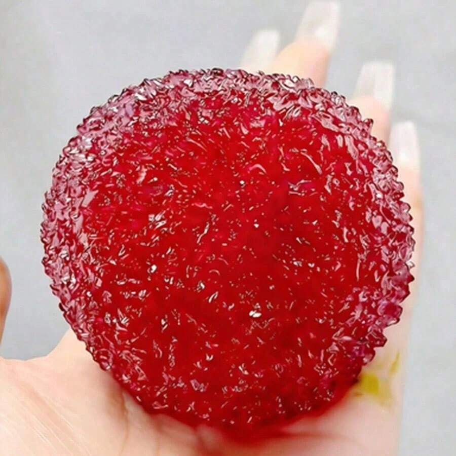 Tachimi 1pc Bayberry Squeeze Toy, Slow Rebound Squishy, Crisp Sensation, Children's Toy With Textured Outer Layer, Fully Filled, Tear-Resistant, Thickened Durable Material, Random Shipment - Multicolor - View 1