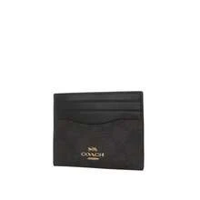 Coach Printed Ladies Purse Card Bag CZ286IMXAQ - 胡桃木色CZ286IMXAQ - 查看 2
