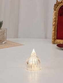 3pcs Set Hot-Selling Transparent LED Electronic Candle Lights, Bar Decor Lights, Birthday Gift Electronic Candle Lights, Suitable For Multiple Scene Arrangements - Candy Lamp - View 7