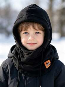 Winter Balaclava Mask Hat For Boy, Girl And Kids, Ear Warmer Neck Gaiter Cycling Face Cover - Multicolor - View 4