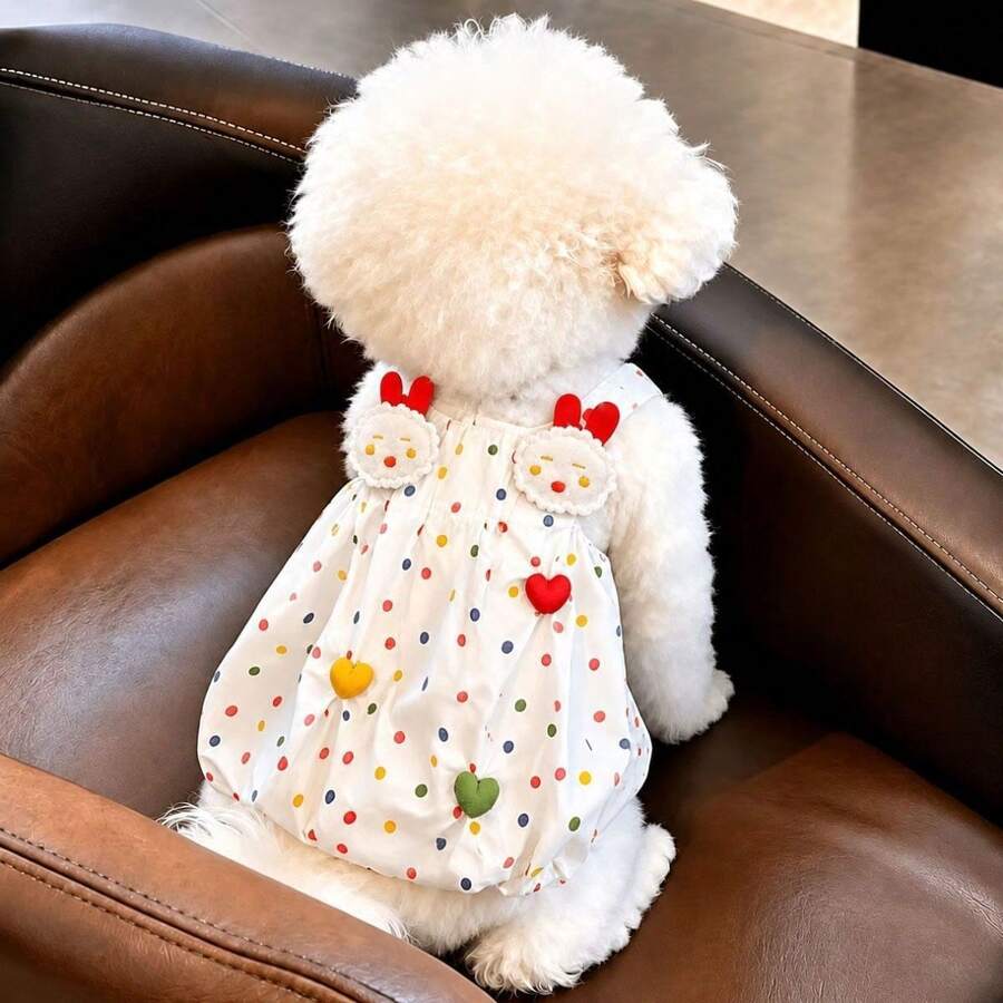 狗狗夏季涼感背心,網布冰絲涼感反光透氣寵物衣服,適合小型犬 - 彩色 - 查看 1