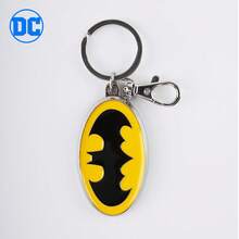 Monogram Warner Bros 1個 DC 正版授權蝙蝠俠角色可愛軟 PVC 鋅合金金屬 3D 立體公仔鑰匙圈吊飾，適用於背包、車鑰匙，節日禮物 - A - 查看 4