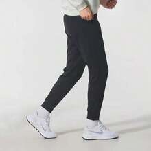 Nike Logo Warm Knitted Joggers Men's - Black - View 3