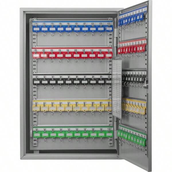 [Envío Gratis] Gabinete para llaves ajustable de 150 llaves con cerradura de llave-XY733212