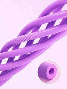 Banda Elástica con Pedales para Ejercicio en Casa, Banda de Resistencia de 4 Tubos de Látex, Entrenador para Brazos, Abdomen, Piernas y Glúteos, Equipo para Yoga, Pilates y Fitness, Asas de Espuma Antideslizantes, Ligera, Portátil, Fácil de Transportar, Ideal para Entrenamiento Diario en Hogar, Oficina o Viaje - Multicolor - Ver 9