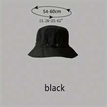 1pc Waterproof Quick-Dry Bucket Hat, Outdoor Hiking Sun Protection Hat, Camping Gear - Multicolor - View 16
