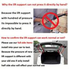 2件裝 BMW 1系列 E81 E82 E87 E88 2004-2012 前引擎蓋氣壓支撐桿 OE#51237118370 - A - 查看 4