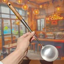 1/4pcs Titanium Chinese Style Cookware Set, Includes Wok, Spatula, Soup Ladle, Skimmer, Suitable For Home, Restaurant, Party And Baking Kitchen Utensils, Christmas Holiday Gift - Multicolor - View 6