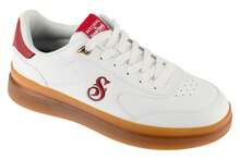 Skechers Duraleather Lace Up Snoop Cupsole Sneaker - White Mens Sneakers - White - View 1