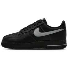 Nike Air Force 1 '07 LV8 Men's Black/Wolf Grey Casual Shoes HQ2037-006  | Court-To-Street Style, Iconic Silhouette - 黑灰色 - 查看 3