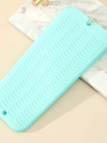 Hanging Curling Iron Storage Bag, Silicone Heat-Resistant Mat, Straightener/Curling Iron Storage Bag, Hair Salon Tool Travel Makeup Brush Storage Bag - Multicolor - View 15