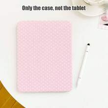 1pc Flip Desktop Protective Case With Pen Slot, Polka Dot Pattern, 360° Rotating Stand, Compatible With Honor 8/9/10/X8/X8A/X9/X8Pro/X9Pro/X9A/ Matepad Pro/Matepad SE 11/Matepad 11/Apple 10th Gen/ 11 2025 (A16) And A9 And Other Popular Models - Multicolor - View 7