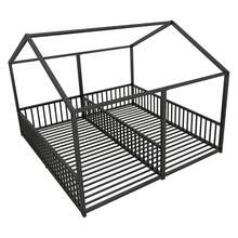 Bed Frame Kids Bed 90x200cm - House Design - 黑色 - 查看 9