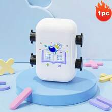 1pc Double-Head Math Roller Stamp, 2-In-1 Addition & Subtraction Arithmetic Practice Stamp, Cute Cartoon Pattern Number Roller Stamp, Suitable For Children School Homework Teaching Supplies - Creativity - View 9