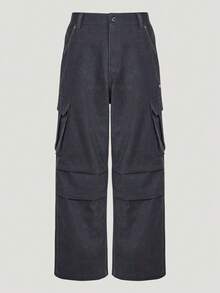 Adidas Originals Men's TRACK PANT M Woven Long Pants KR5043 - Black - View 2