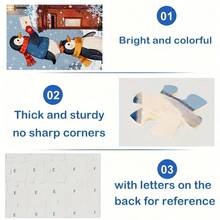 1000 Pieces Adult Mini Puzzle Box - Precision Cut Adult Challenge Level Puzzle, Scratch-Resistant High Difficulty, Suitable For Adult/Family Entertainment, Can Be Used As DIY Home Decor, Art Collection, Perfect Creative Gift For Christmas (Including Halloween) Brain Challenge - Multicolor - View 8