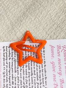 10/20/50pcs Women's Halloween Y2K Star Metal Hair Clips, Daily Use Claw Clips Hair Pins, School Supplies, Women's Hair Accessories, Hair Clips - Regular Model - View 9