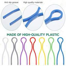 100pcs Sewing Machine Spool Clips, Mixed Colors, Sewing Spool Holders, Sewing Machine Organizer, Embroidery & Patchwork Accessories - 100PCS - View 3
