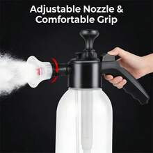 Pulverizador de espuma portátil para coche de 2L,áquina de lavado de coches de alta presión, pulverizador desinfectante para el hogar, herramienta de limpieza rápida. - PH2L-blanco - Ver 3