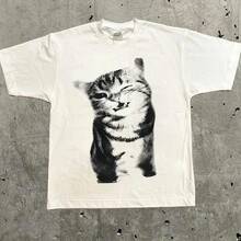 Harajuku T-Shirts mit Buchstabengrafik Y2k Oberteile für Männer und Frauen High Street Oversized T-Shirt Pro Choice Streetwear Vintage Tee Kleidung - 2 schwarze 9 + weiße - Übersicht 4