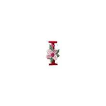 1/26pcs Computer Embroidered Floral Multi-Color English Letter A-Z Badge Patch, Clothing Accessory Decorative Patch With Back Adhesive Embroidery Fabric - Multicolor - View 50