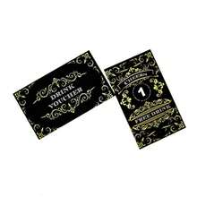 100 Free Drink Tickets Coupons For A Free Drink Wedding Halloween Work Event Party Bar Pack - As Pic - View 7