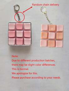 9-Key Cube Pressure Release Button Toy, Creative Keyboard Pendant Decoration, Car Keychain, Bag Charm, Keychain Accessory, Keyboard Design, Adult Fidget Keychain, Pressure Sensitive Keychain, Stress Relief Keychain, Focus Relaxation Zipper Keychain, Birthday Gift, Party Favor, Holiday Gift. Gothic Y2K Style Lanyard ID Card Holder, Car Decor, Bag Decoration - Multicolor - View 10