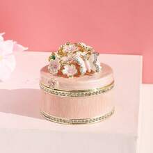 Decorative Jewelry Chests & Boxes - White Double Box (cherry Blossom) - View 7