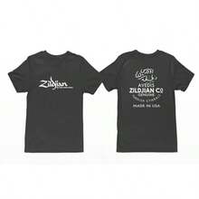 Zildjian Turkish Graphic Classic T-Shirt Size S-5XL Men T Shirt Black Casual Cotton Round Neck T-Shirt - Color 2 - View 1